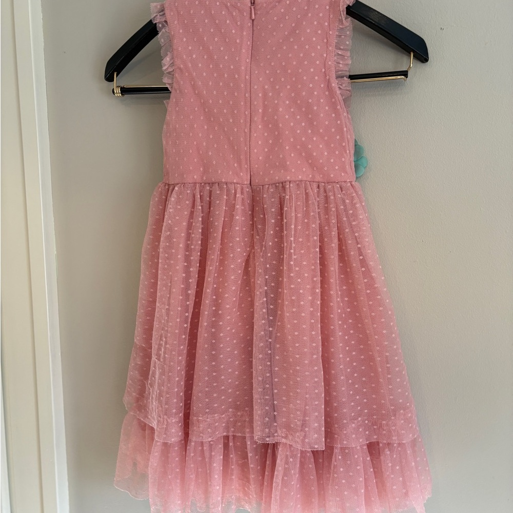 Mini Boden Pink Tulle Twirl Dress size 4/5 - Picture 4 of 5